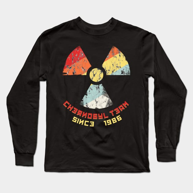 chernobyl 1986 Long Sleeve T-Shirt by Yaman